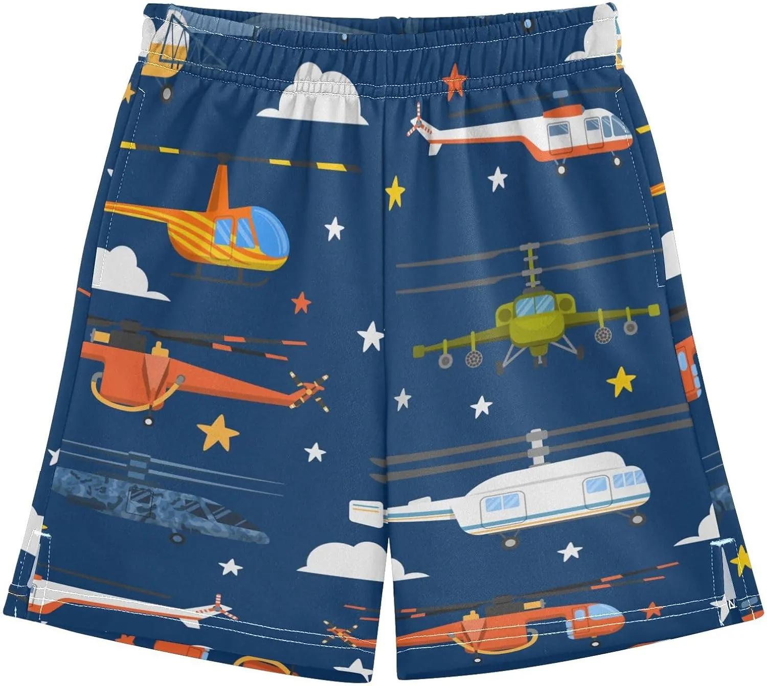 Aflyko Boys Casual Shorts Cute Summer Daily Outfit with Pockets