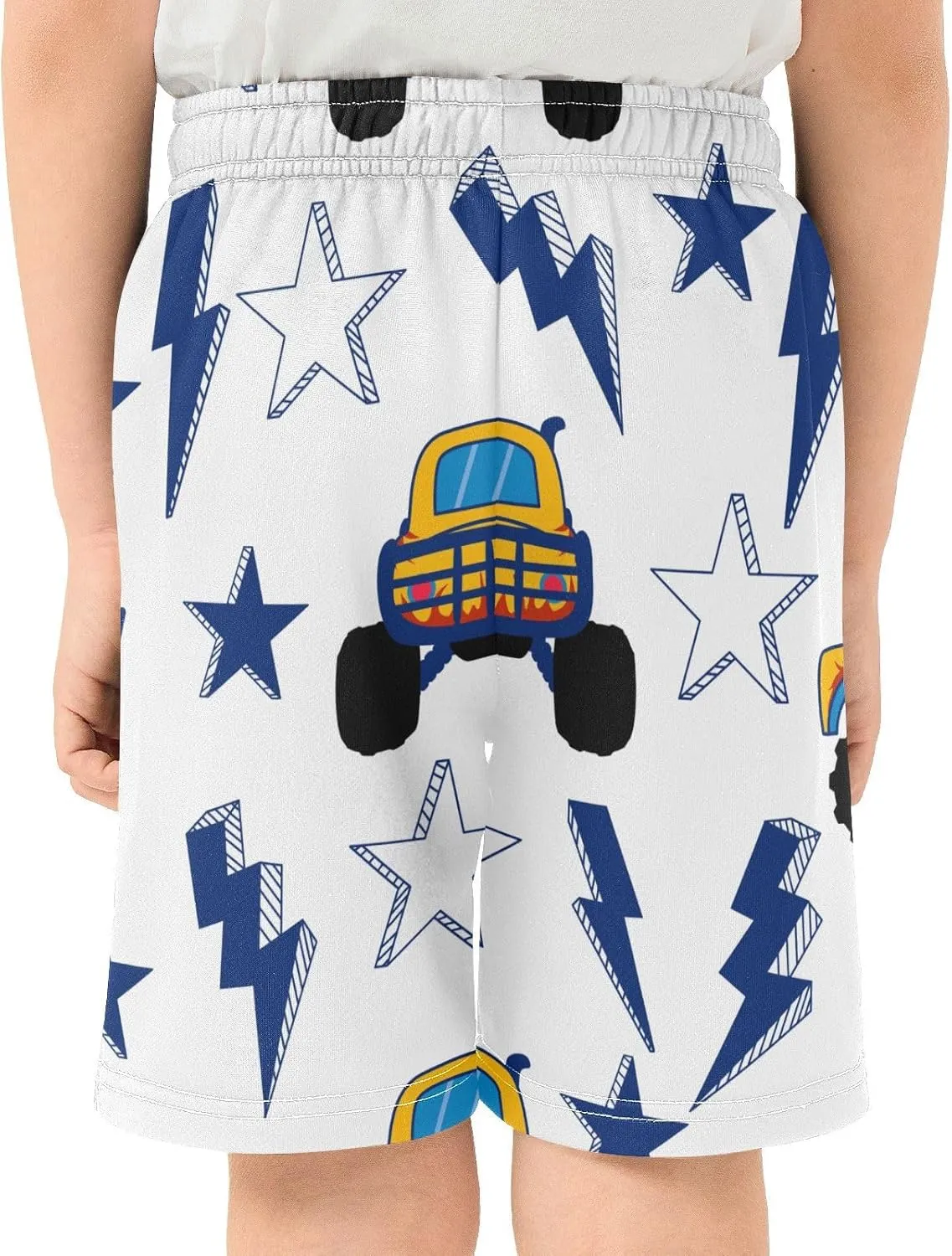 Aflyko Boys Casual Shorts Cute Summer Daily Outfit with Pockets