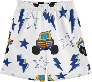 Aflyko Boys Casual Shorts Cute Summer Daily Outfit with Pockets