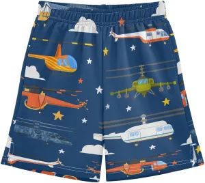 Aflyko Boys Casual Shorts Cute Summer Daily Outfit with Pockets