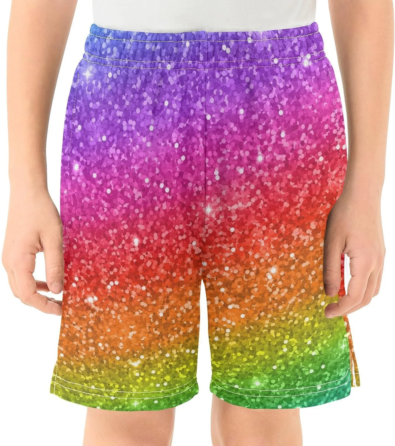 Aflyko Boys Casual Shorts Cute Summer Daily Outfit with Pockets