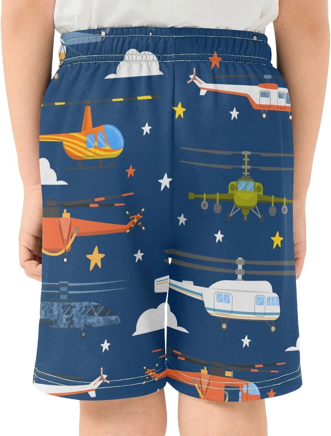 Aflyko Boys Casual Shorts Cute Summer Daily Outfit with Pockets