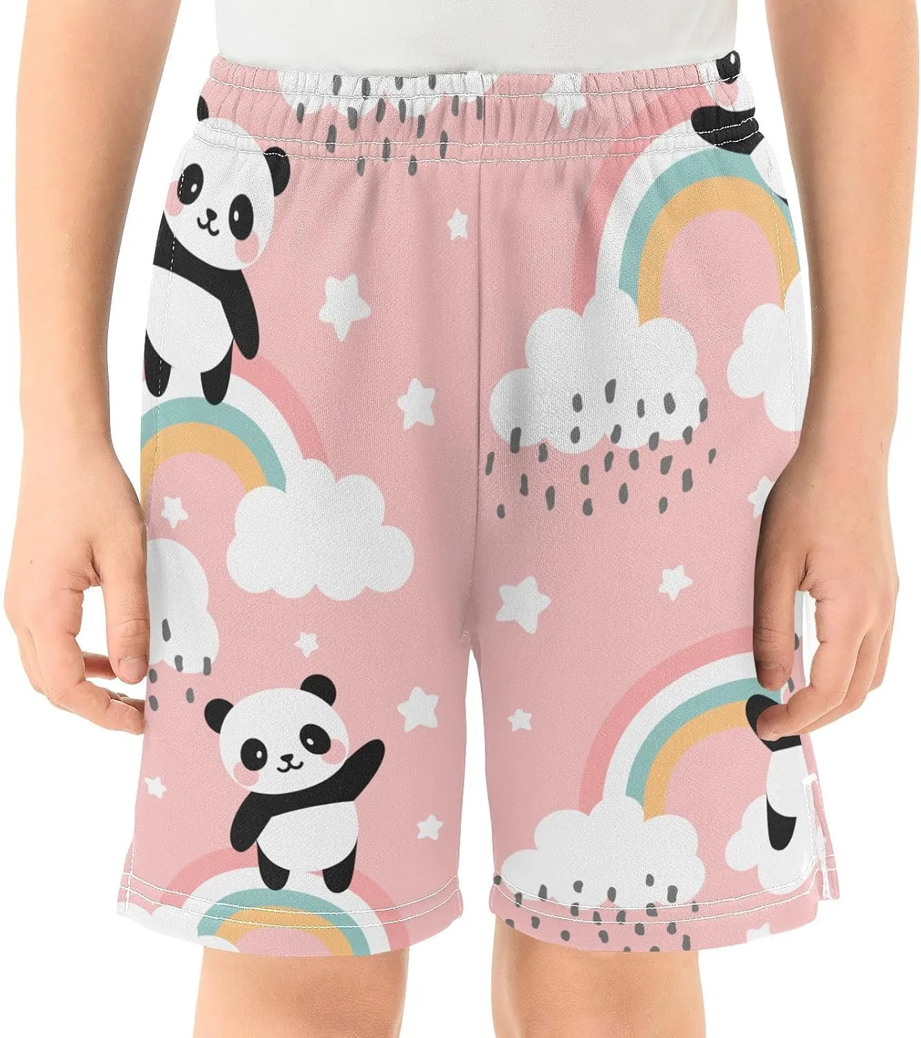 Aflyko Boys Casual Shorts Summer Daily Outfit with Pockets