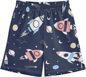 Aflyko Boys Casual Shorts Summer Daily Outfit with Pockets