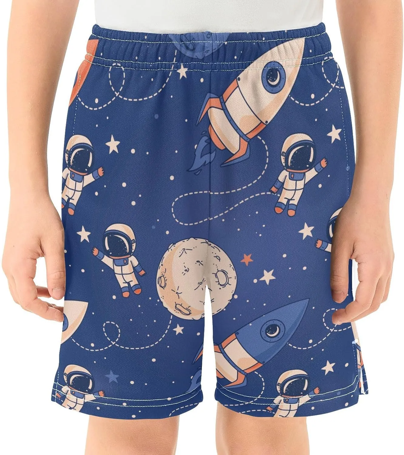 Aflyko Boys Casual Shorts Summer Daily Outfit with Pockets