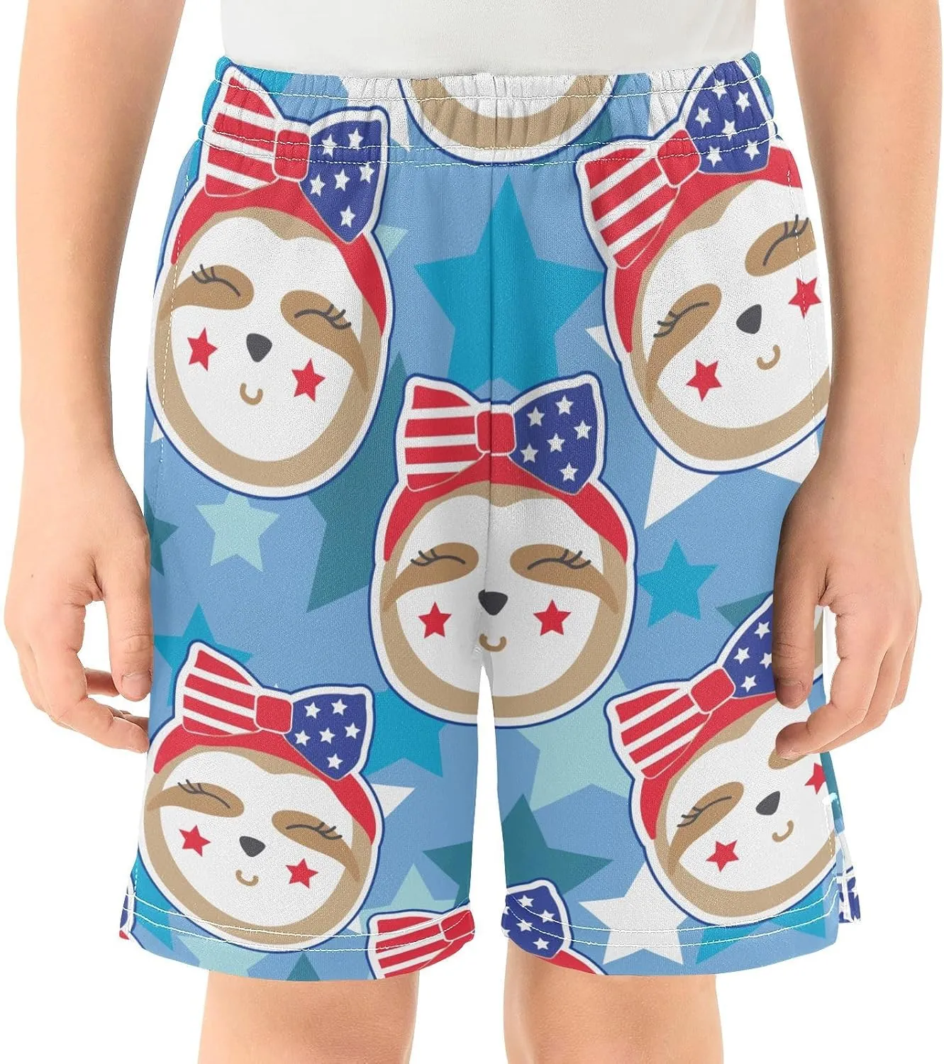 Aflyko Boys Casual Shorts Summer Daily Outfit with Pockets