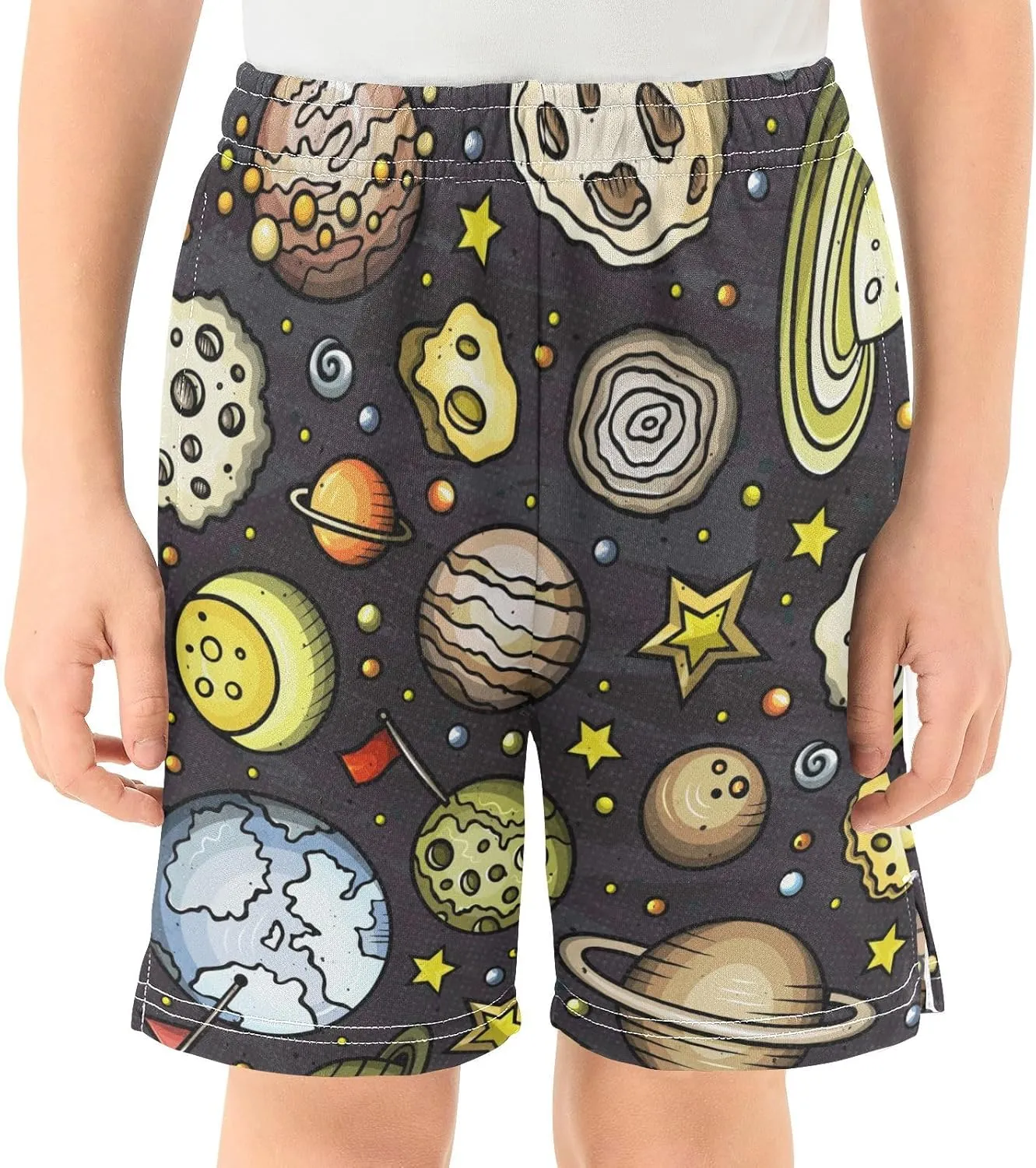 Aflyko Boys Casual Shorts Summer Daily Outfit with Pockets
