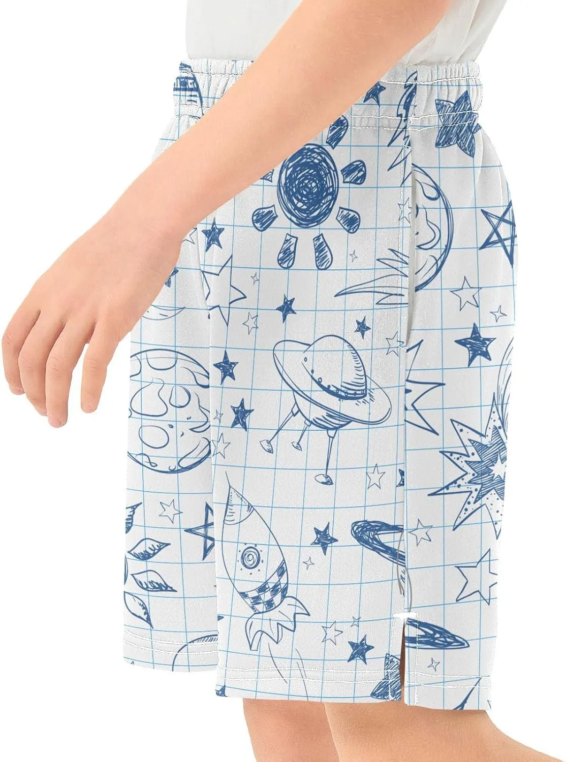 Aflyko Boys Casual Shorts Summer Daily Outfit with Pockets