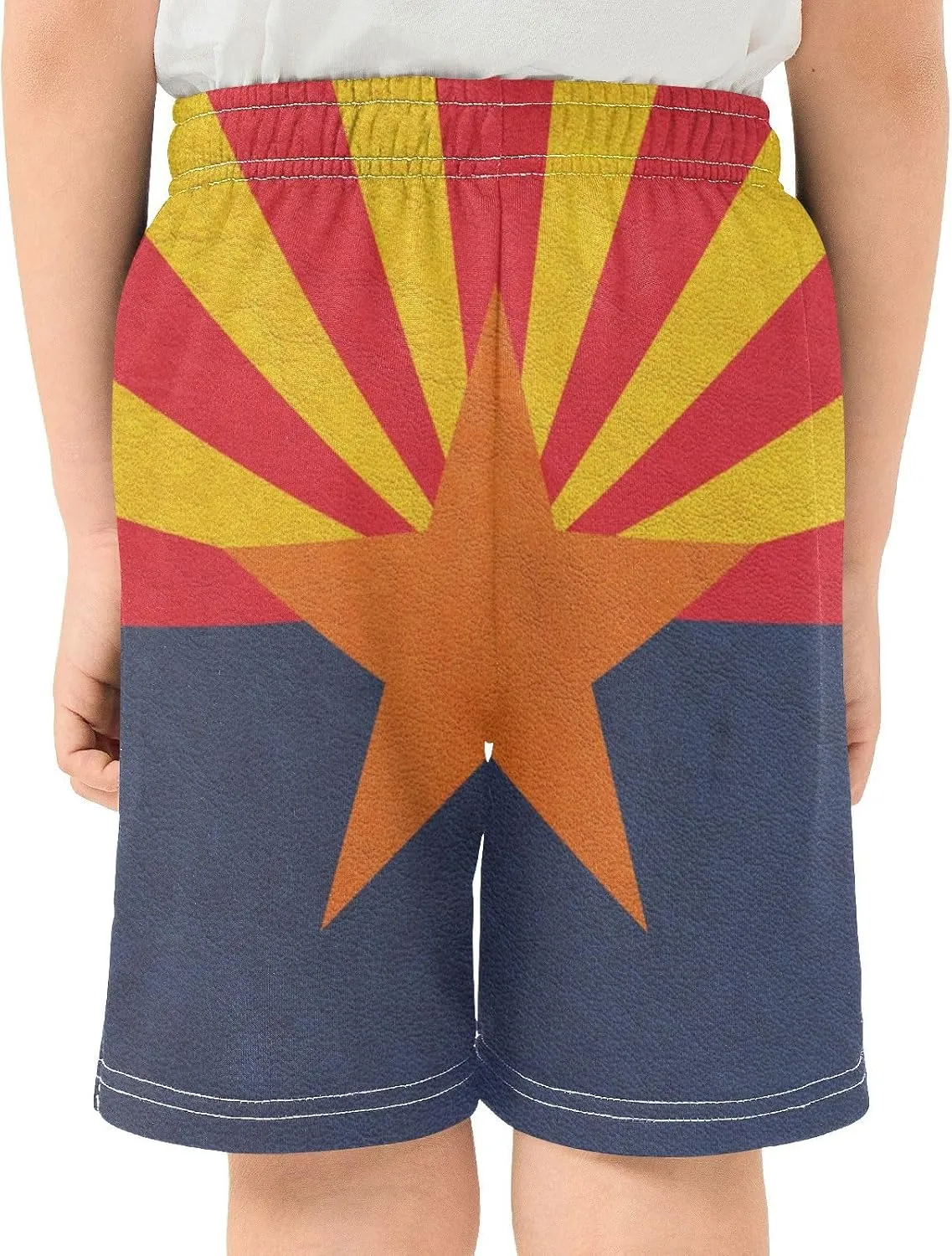 Aflyko Patriot Boys Casual Shorts Summer Daily Outfit with Pockets