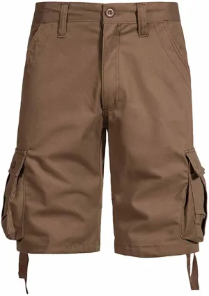 Bermuda Shorts for Men Cargo High Waist Shorts Casual Stretch Summer Baggy Joggers Hiking Short Pants with Pockets