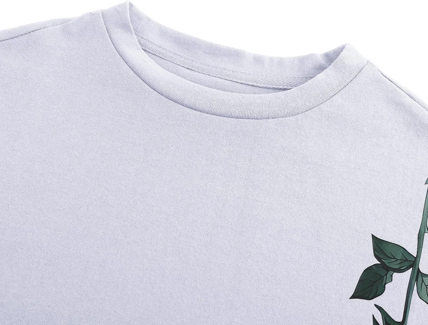 Boy's Graphic T Shirts Tees Floral Letter Short Sleeve Crew Neck T-Shirts Summer Tops
