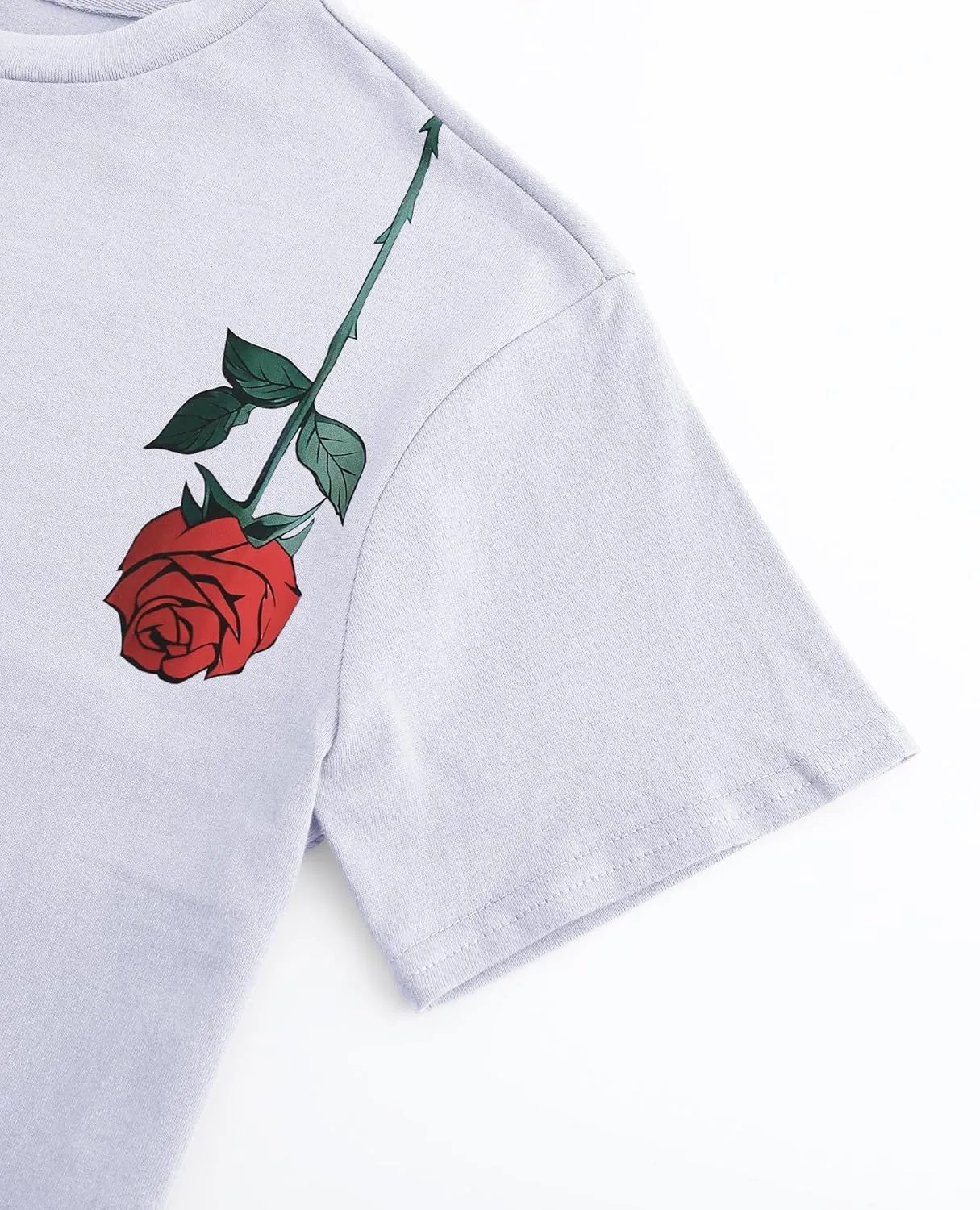 Boy's Graphic T Shirts Tees Floral Letter Short Sleeve Crew Neck T-Shirts Summer Tops