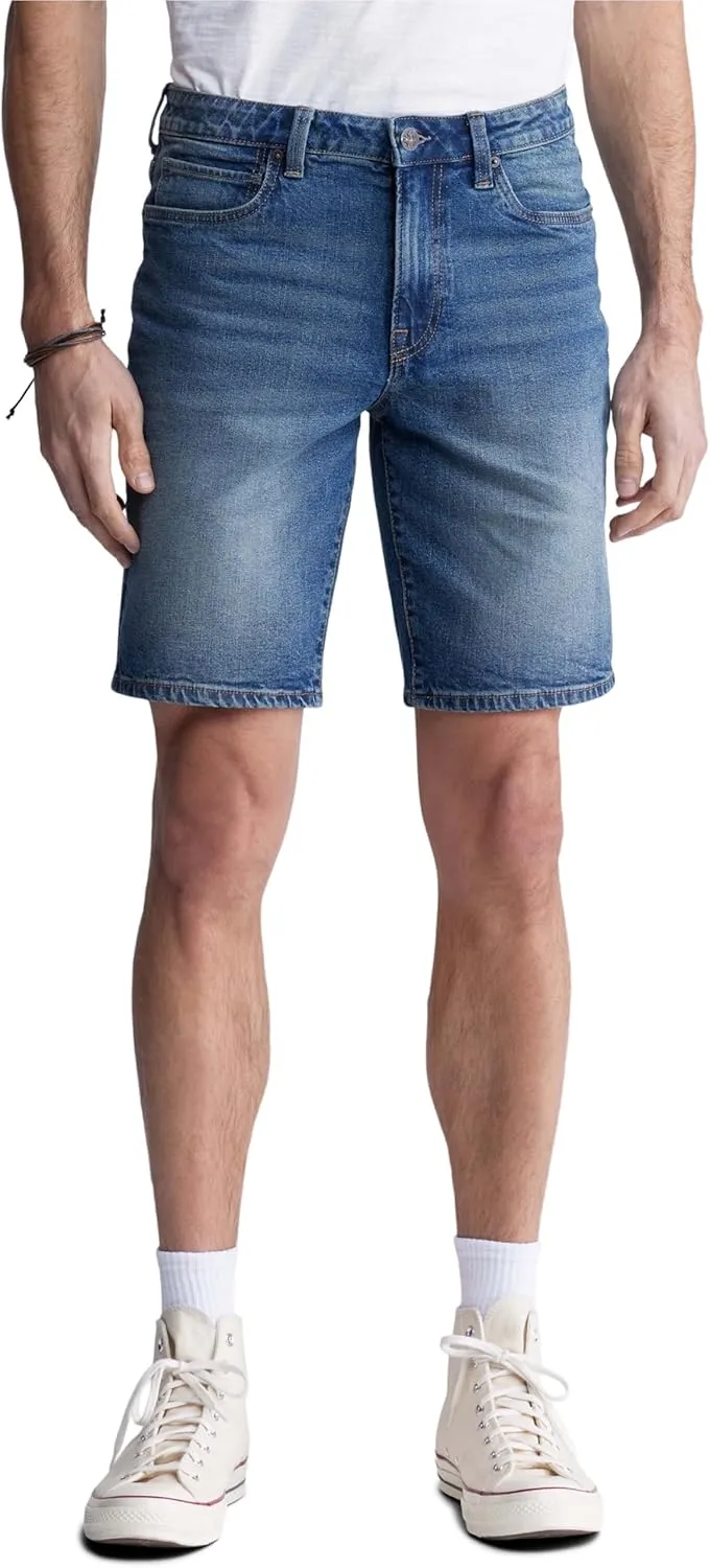 Buffalo David Bitton Men's Relaxed Straight Dean Denim Shorts