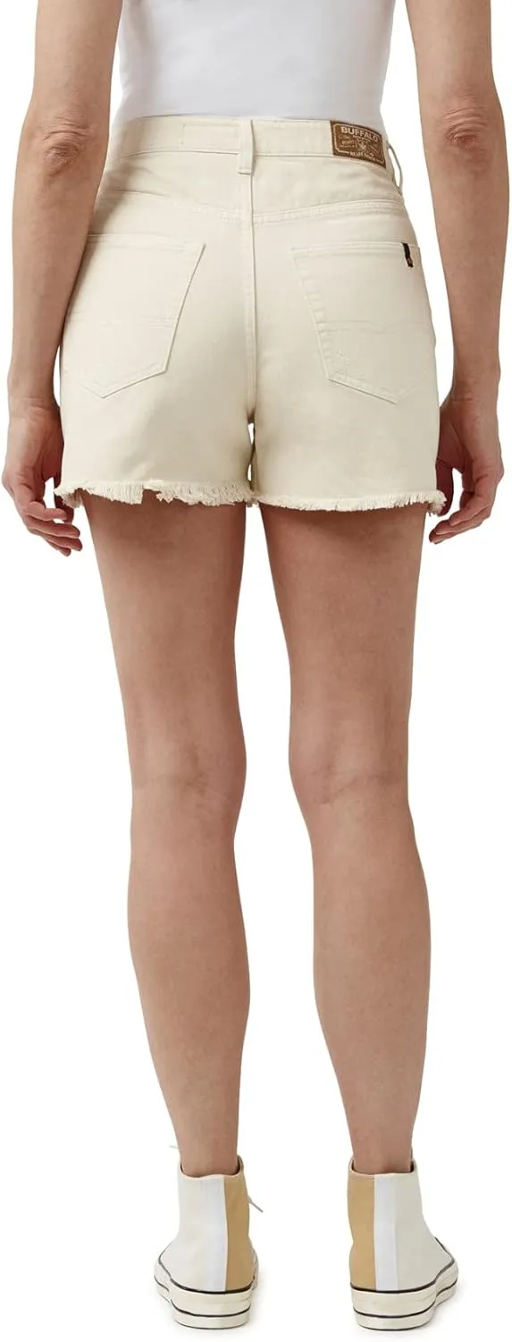 Buffalo David Bitton Women's Joanna Super High Rise Denim Shorts