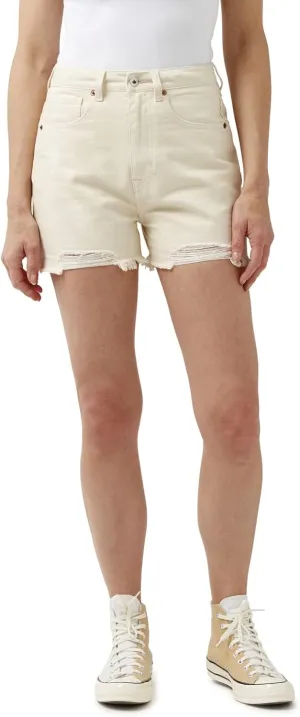 Buffalo David Bitton Women's Joanna Super High Rise Denim Shorts