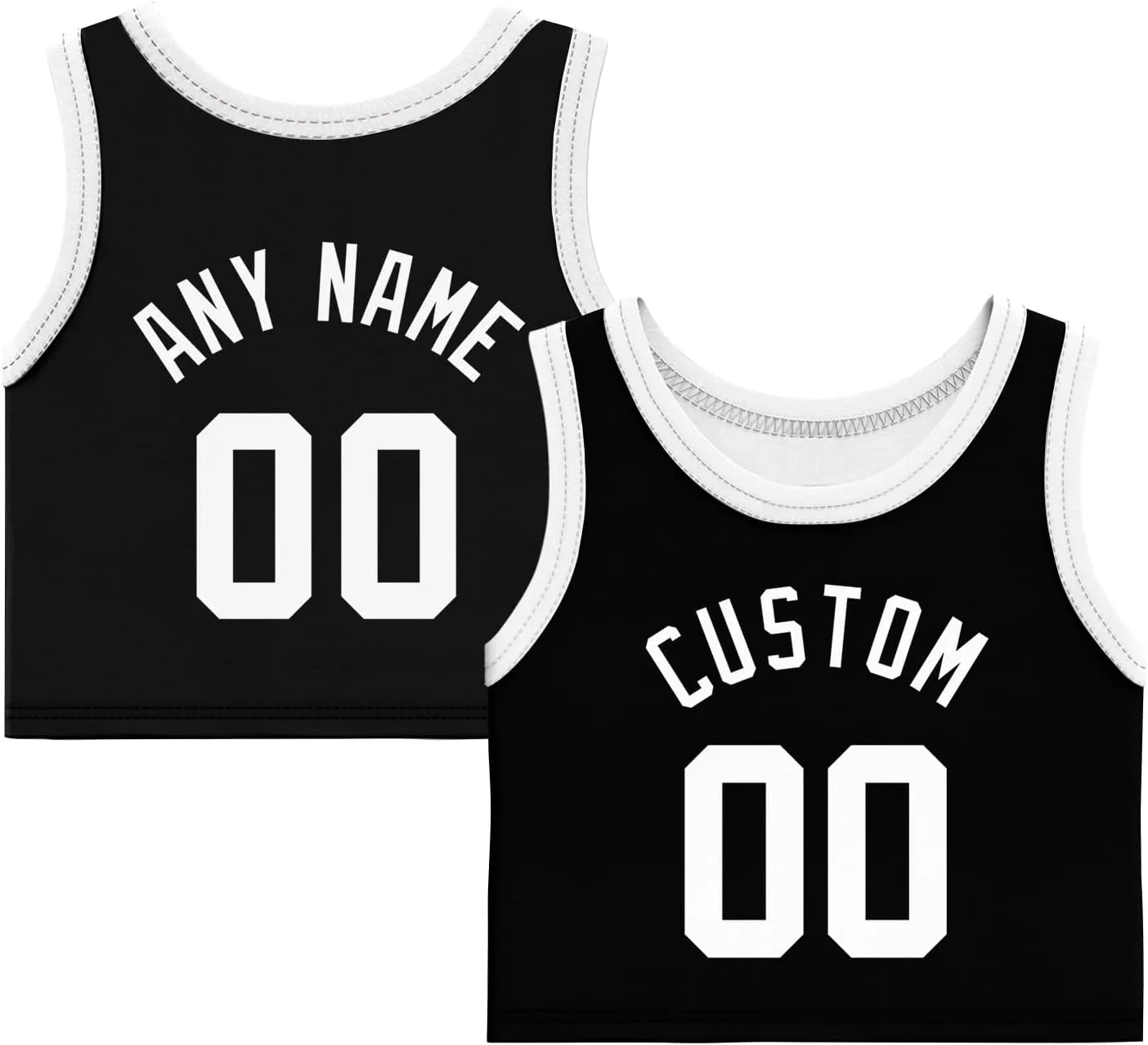 Custom Womens Crop Tops Sleeveless Workout Cute Cropped Tank Tops Summer Clothes Teen Girls