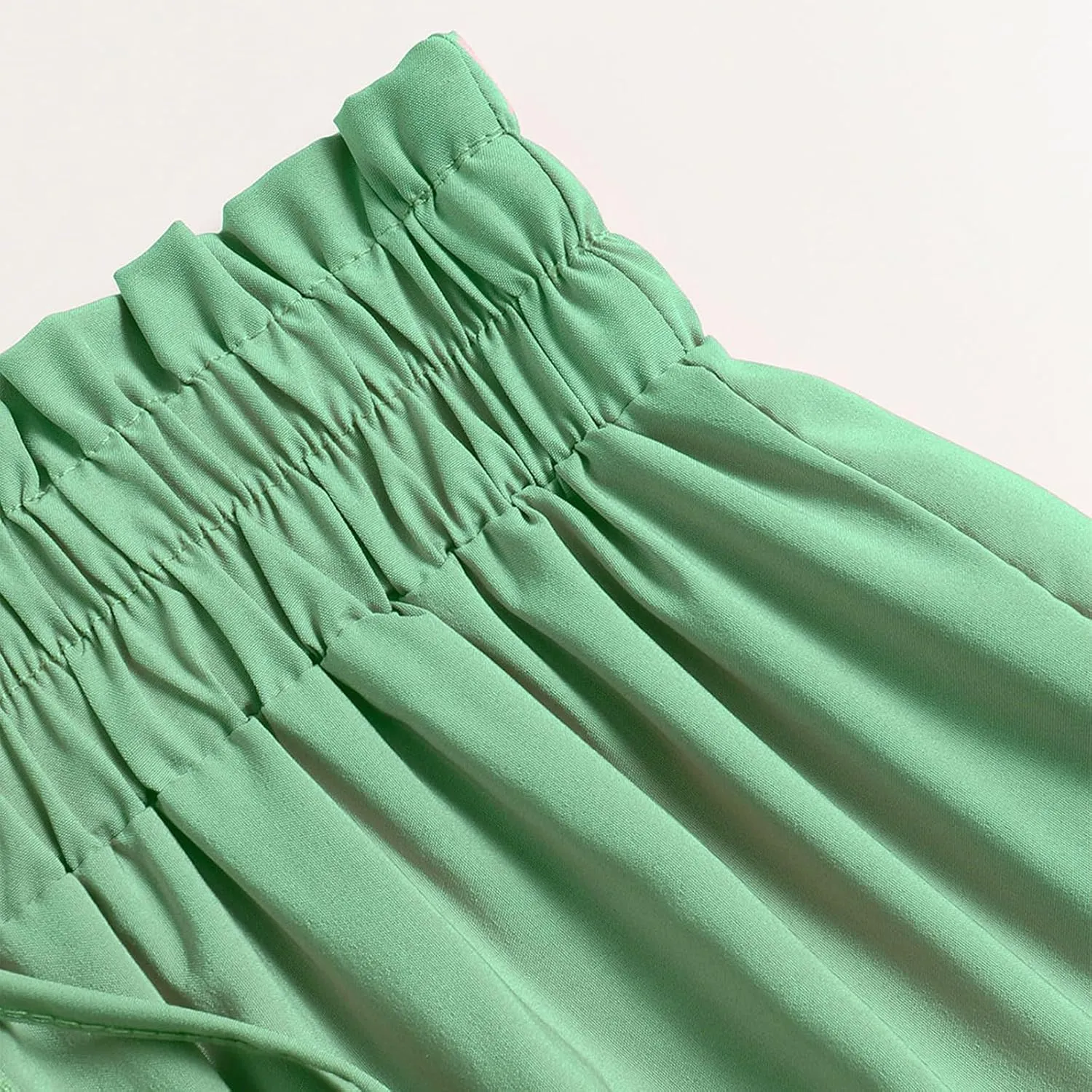 Floral Pleated Skirts for Women Midi Length Summer Casual Boho Renaissance Flowy Plus Size Tiered A Line Skirt