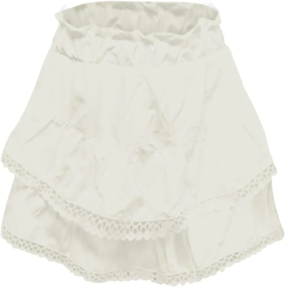 Flowy Asymmetrical Skirt for Women Trendy Casual Ruffle Tiered High Waisted Mini Skirts Summer Golf Tennis Shorts