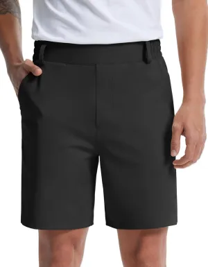 Libin Men's 7" Golf Shorts Athletic Workout Shorts with Liner Gym Running Casual Shorts