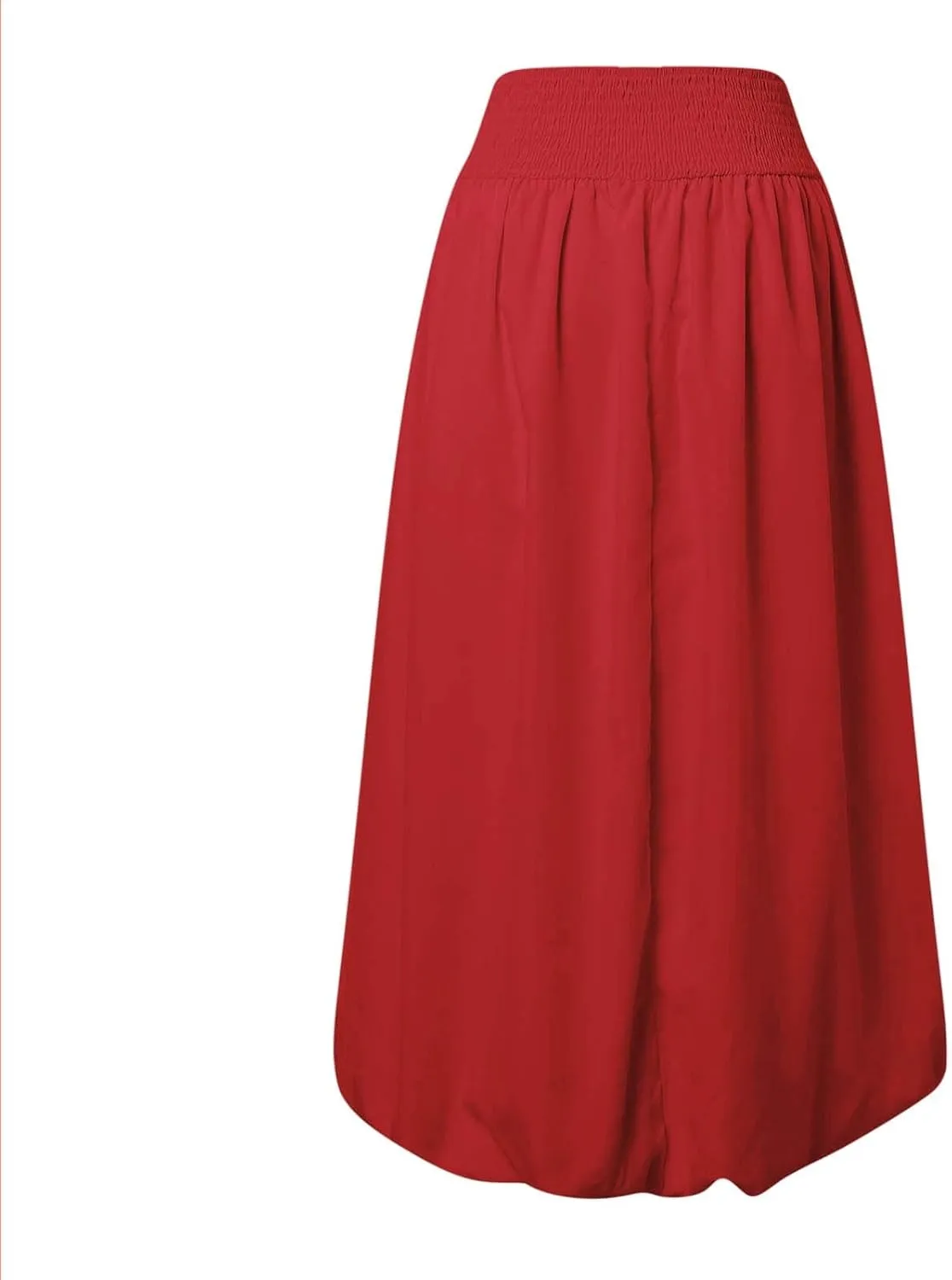 Maxi Skirts for Women 2025 Summer Vacation Flowy Elastic High Waisted Swing A Line Long Skirt