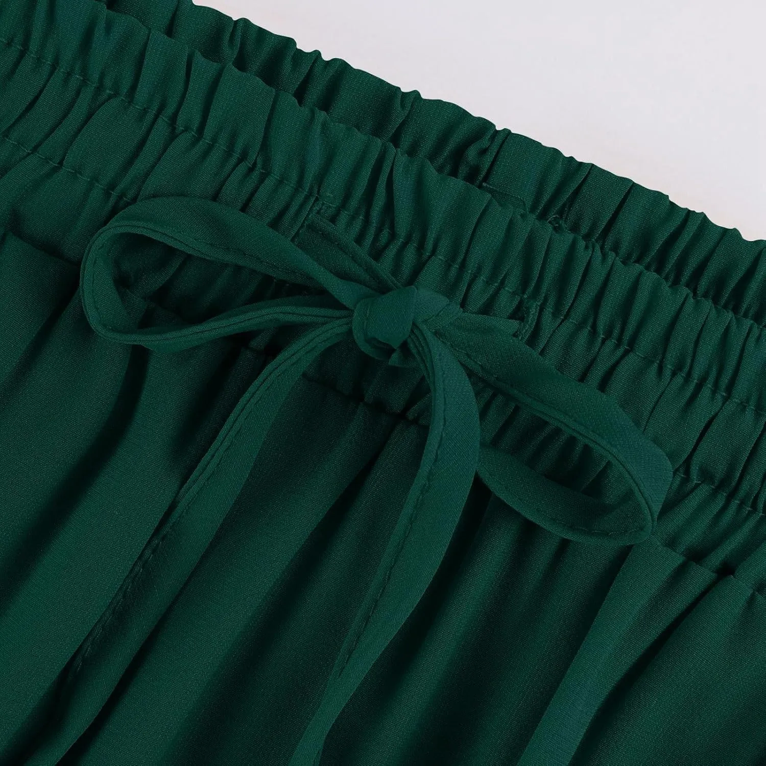 Maxi Skirts for Women,High Waisted Trendy Womens Boho Maxi Skirt with Pockets Pleated Flowy Long Skirts 2025