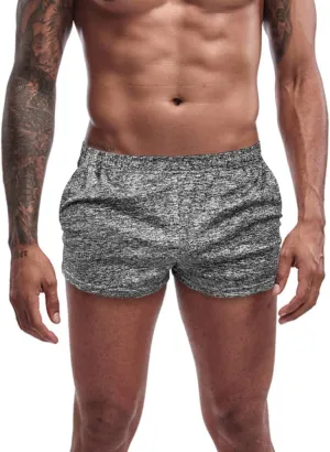 Men's Running Shorts 3 Inch with Pockets Athletics Casual Shorts Quick Dry Bobybuilding