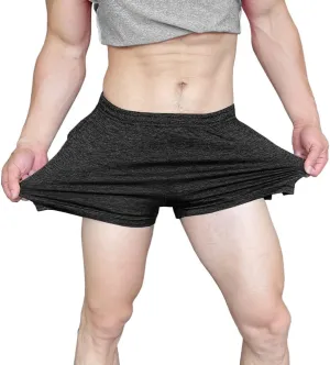 Muscle Cmdr Men's Bodybuilding Shorts 3 Inch Athletics Quick Dry Casual Shorts