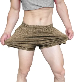 Muscle Cmdr Men's Bodybuilding Shorts 3 Inch Athletics Quick Dry Casual Shorts