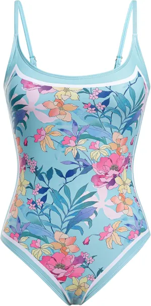 Narecte Sexy One Piece Bathing Suit for Women Tummy Control High Cut One Piece Swimsuit Womens Swim Suit