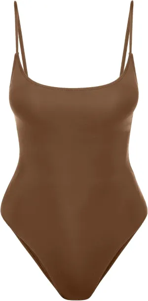 Narecte Sexy One Piece Bathing Suit for Women Tummy Control High Cut One Piece Swimsuit Womens Swim Suit