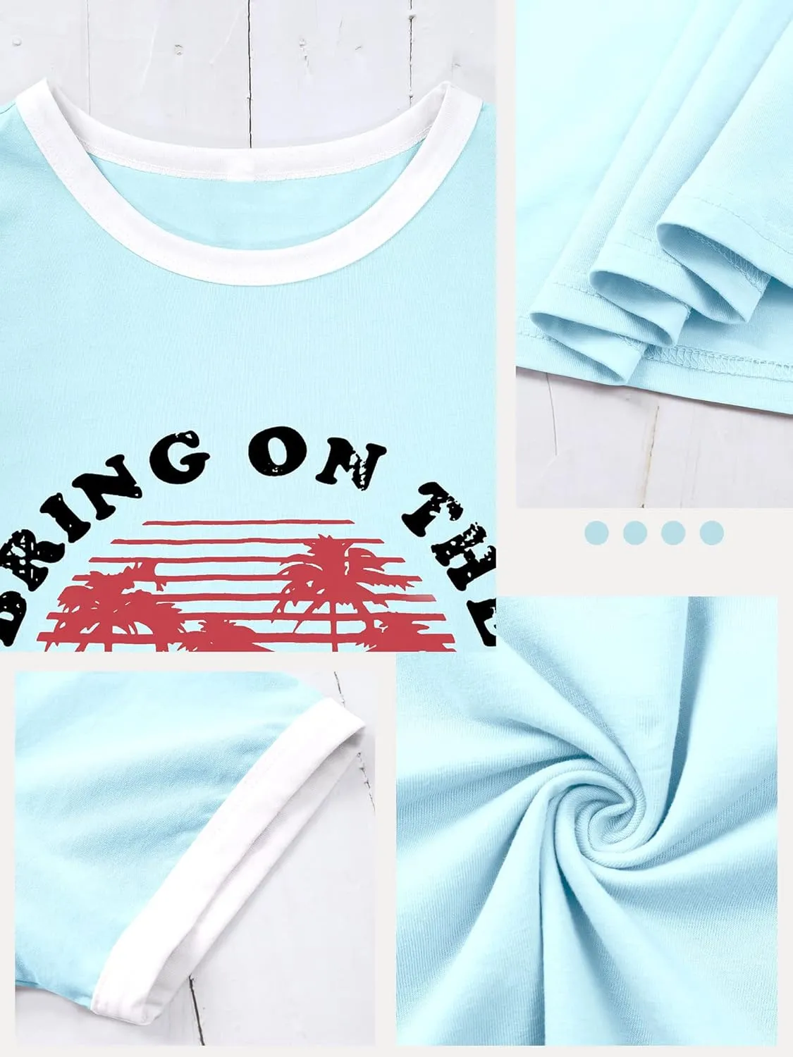 Nlife Bring On The Sunshine Graphic Long Sleeves Tees Blouses for Women Tops Sweaters for Women