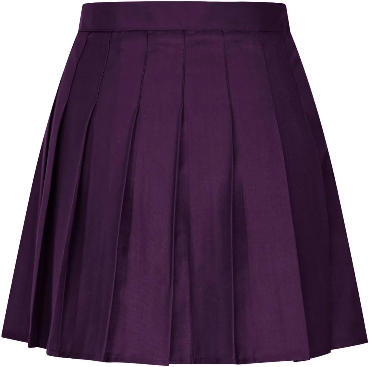 Oplxuo Pleated Skirts for Women Y2k Mini Skirt High Waist Casual Short Skirts Uniform Micro Skirt