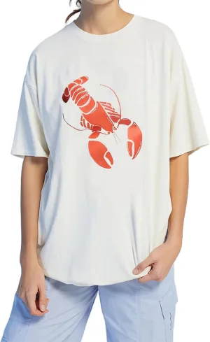 Oversized Graphic Tees for Women Y2k Short Sleeve Ocean/Shark Baggy Shirt Cute Crewneck Aesthetic Preppy Clothes