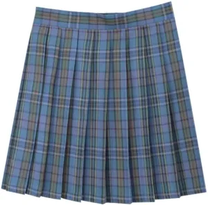 Plaid Pleated Mini Skirts for Women A Line Elastic Skirt High Waisted Stretchy Skirts Trendy Cosplay Skirt