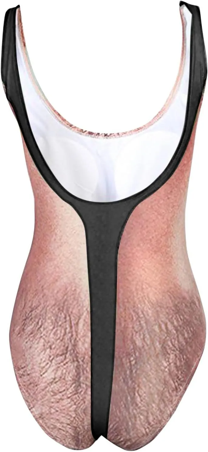 Slimming One Piece Bathing Suit Simple Slimming Back Covering The Belly and Looking Wrap Tie Back One Piece Swimsuit