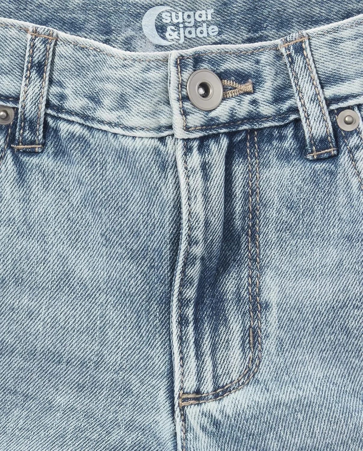 Sugar & Jade Girls' Teen Fashion Denim Shorts (Slim and Plus