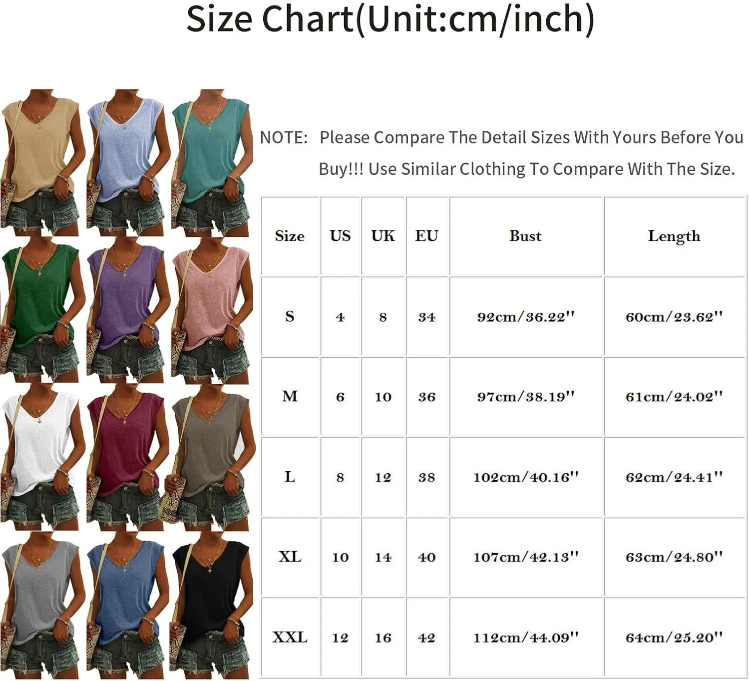Summer Tops for Women 2023 Trendy Womens' Cap Sleeve Casual Loose Fit Basic Shirts Tank Tops