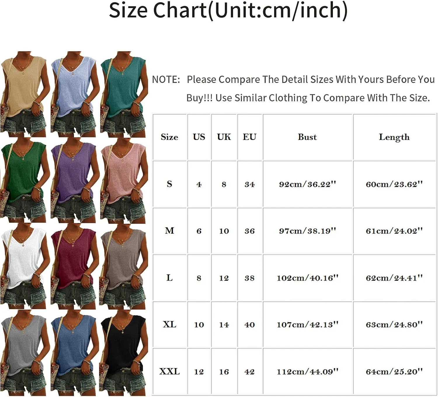 Summer Tops for Women 2023 Trendy Womens' Cap Sleeve Casual Loose Fit Basic Shirts Tank Tops