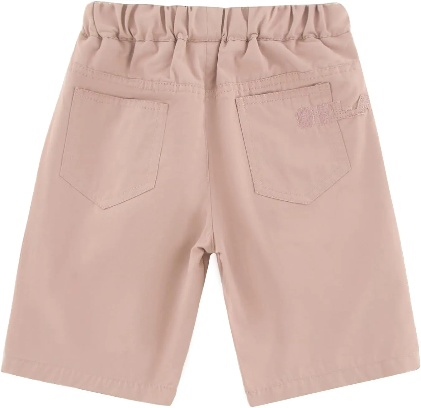 Toddler Boys' Shorts Chino Short Summer Cotton Plaid Casual Shorts with Pockets