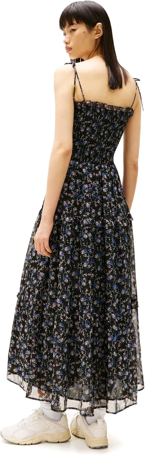 Tommy Jeans Women's Maxi Sundress with Floral Print