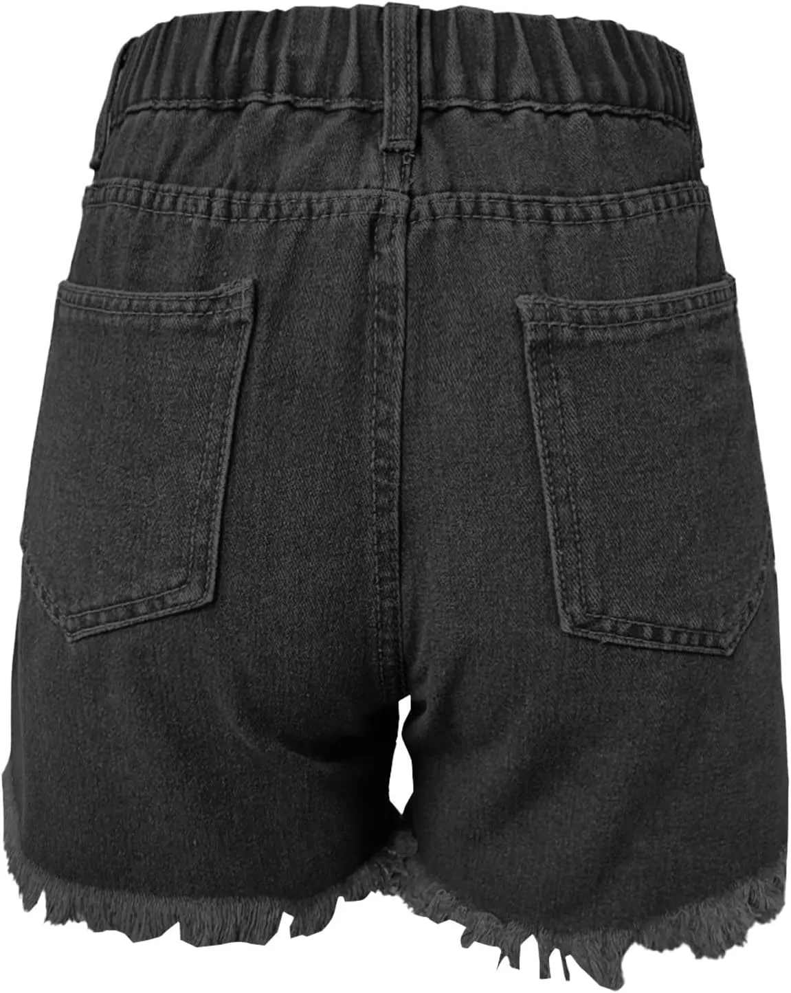 Wide Leg Denim Shorts for Women High Waisted Stretchy Button Up Casual Hot Jeans Shorts Baggy Slim Fit Summer Casual Jorts
