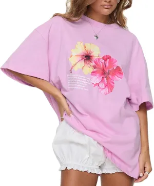 Women Graphic Oversized Tees Y2k Cute Fruit Print Short Sleeve Crew Neck Shirt E Girls Aesthetic Going Out Top