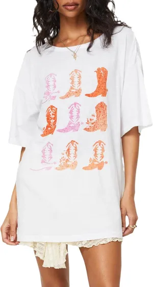 Women Graphic Oversized Tees Y2k Cute Fruit Print Short Sleeve Crew Neck Shirt E Girls Aesthetic Going Out Top