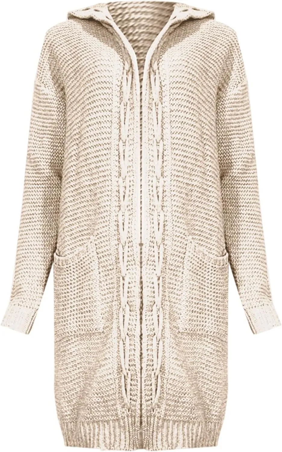Women's Cozy Textured Solid Color Long Sleeve Cardigan Sweater Womens Sheer Kimono Cardigan