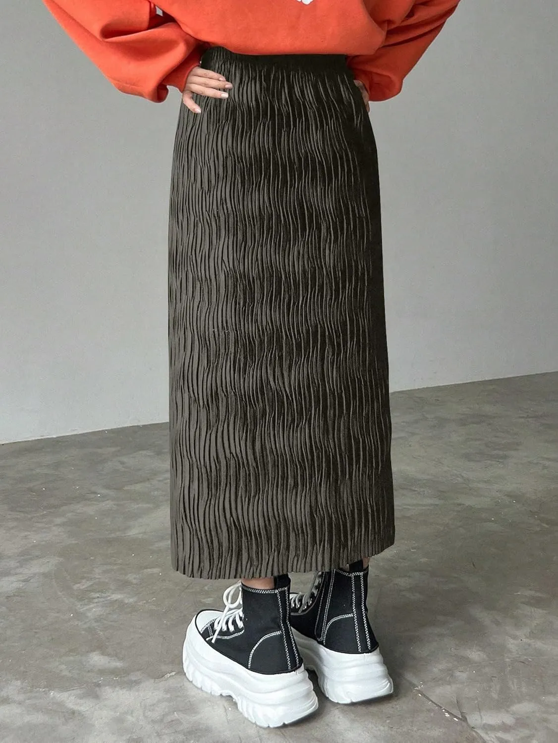 Women's Maxi Skirt Summer Midi A-Line Skirt