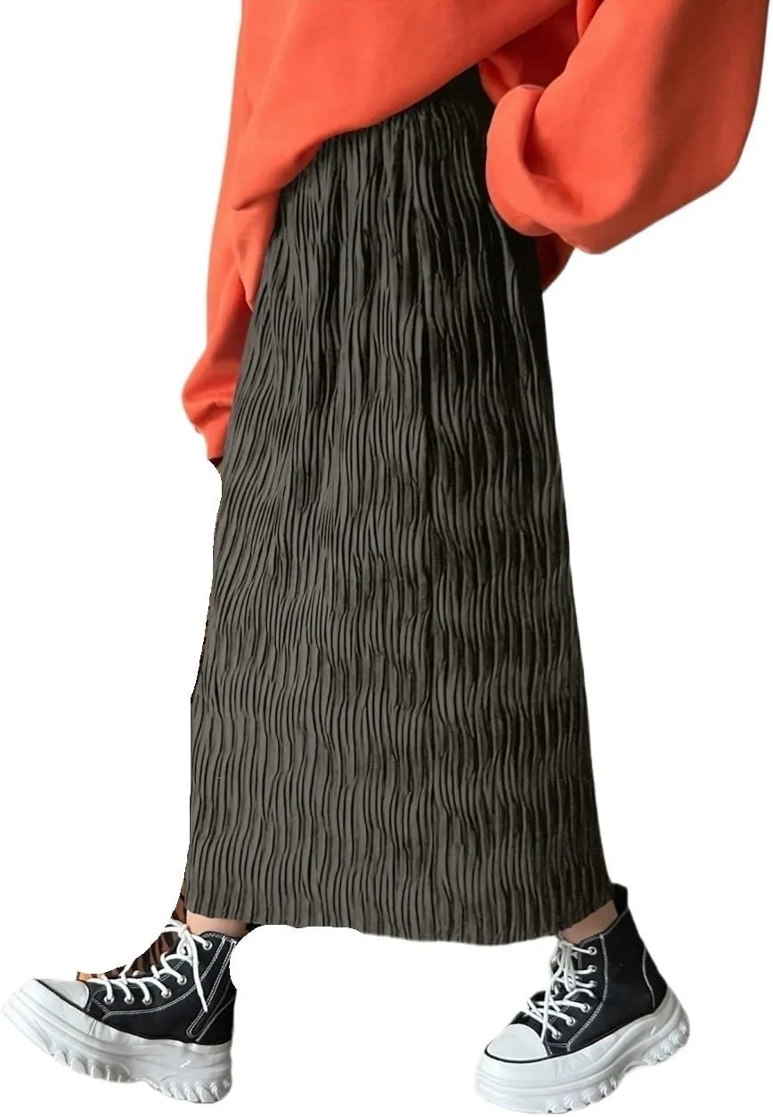 Women's Maxi Skirt Summer Midi A-Line Skirt