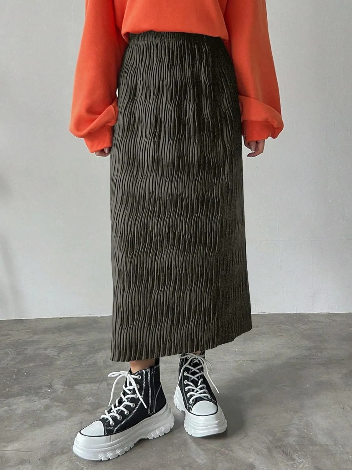Women's Maxi Skirt Summer Midi A-Line Skirt