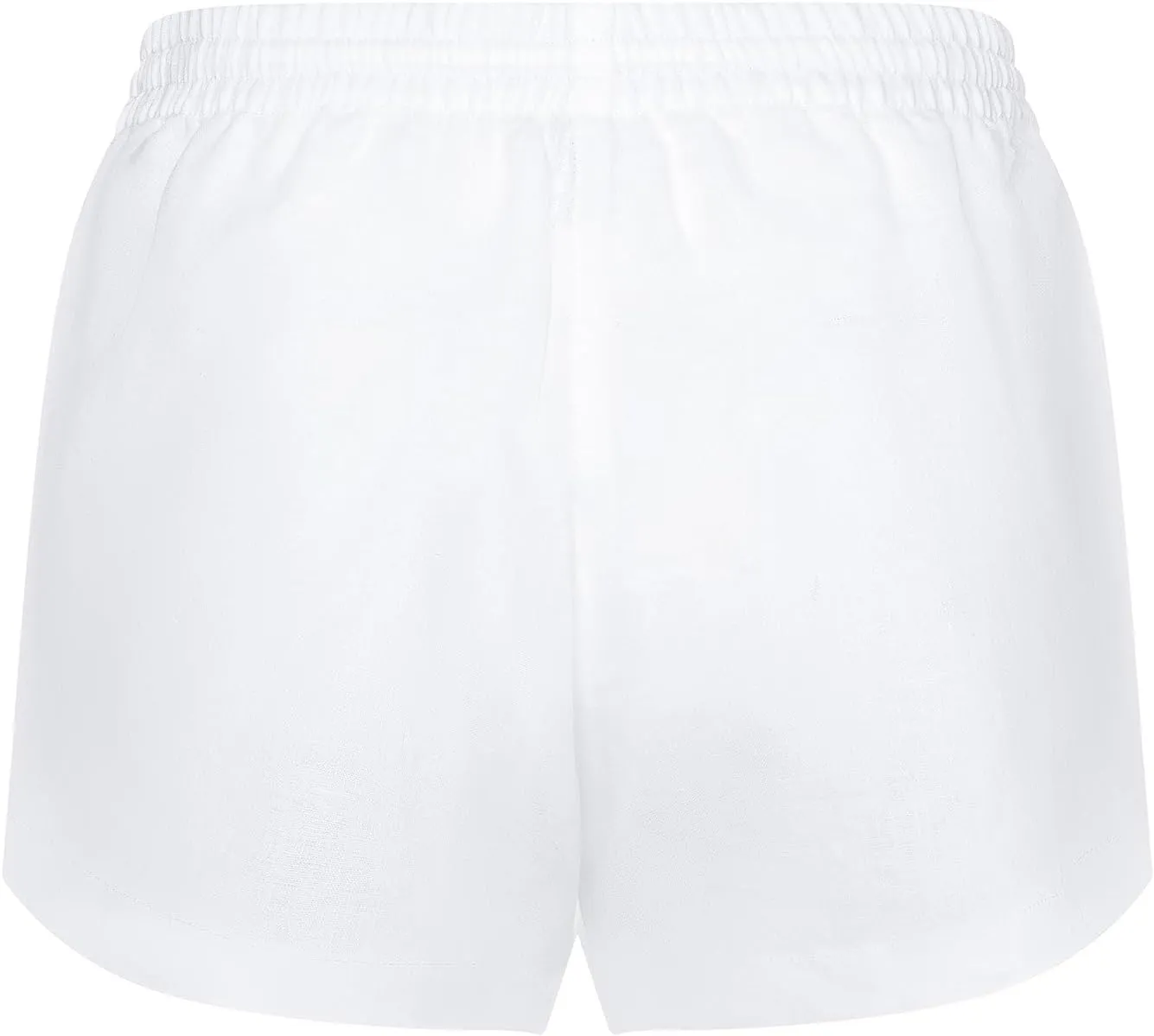 Womens Nacre Vouage Summer Flowy Beach Drawstring Linen Casual Shorts
