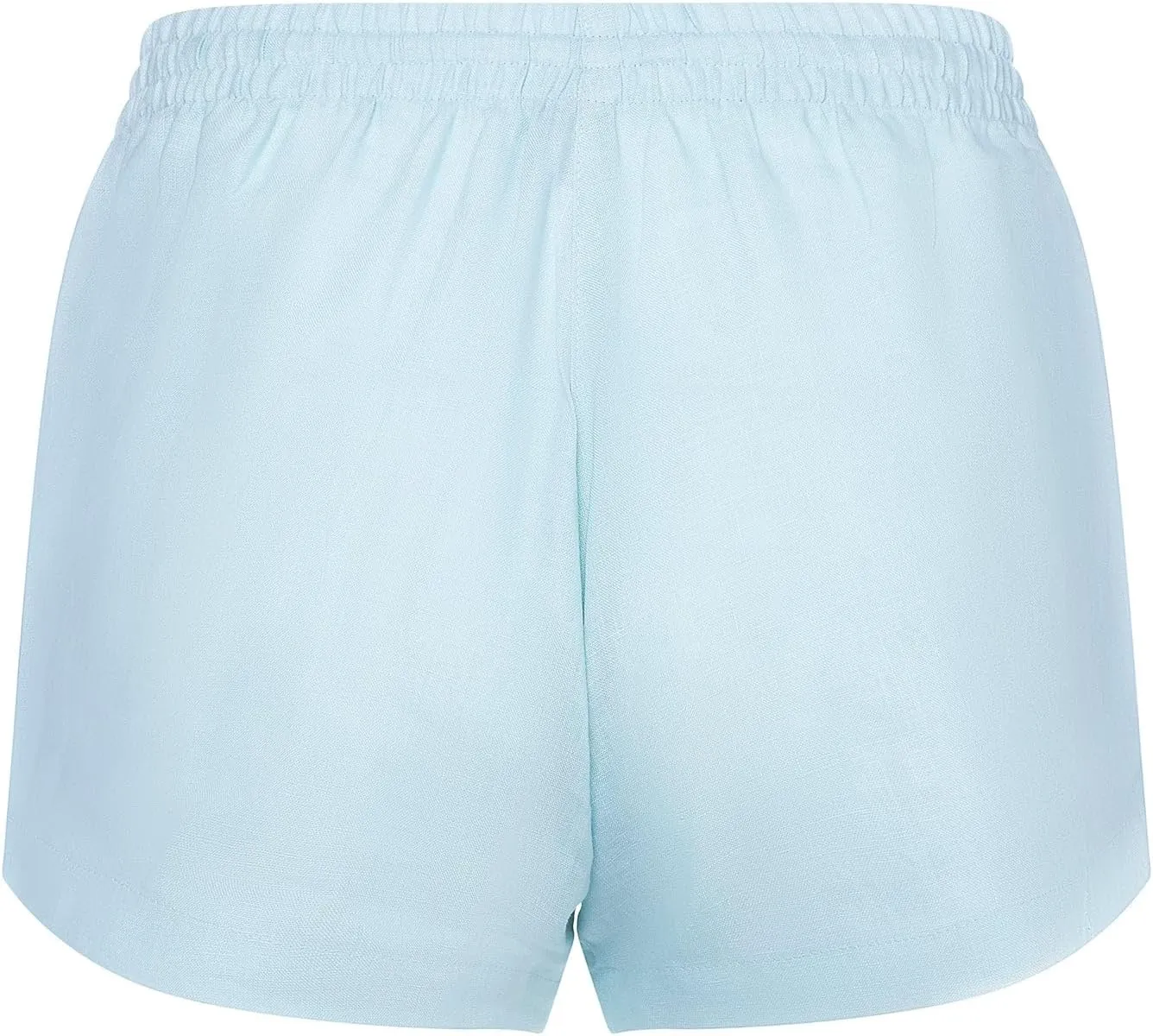 Womens Nacre Vouage Summer Flowy Beach Drawstring Linen Casual Shorts