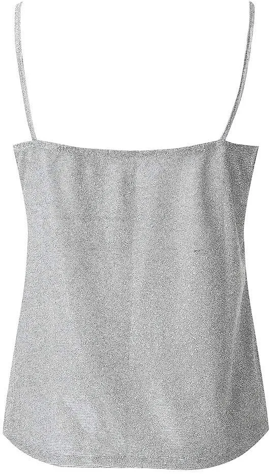 Womens Plus Size Camisole Tank Tops V Neck Sleeveless Baggy Summer 2024 Trendy Cami Blouses